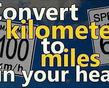 Image result for Km to Miles Conversion