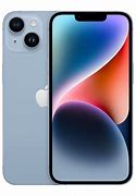 Image result for iPhone 14 Blue in Hand