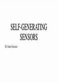 Image result for Self-Generating Sensors