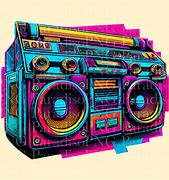 Image result for Microphone Boombox Hip Hop