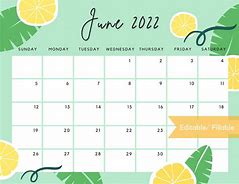 Image result for Cute June Calendar