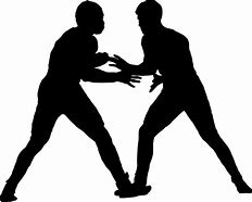 Image result for Single Wrestler Silhouette