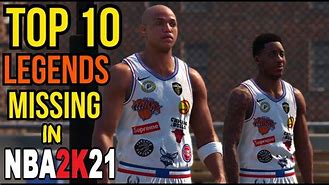 Image result for Missing Legends NBA 2K12