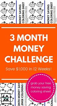 Image result for 6 Month Money Saving Challenge