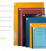 Image result for A5 and A4 Notebook