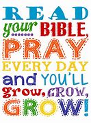 Image result for Read Your Bible and Pray Every Day Image