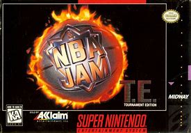 Image result for NBA Jam Te SNES Box Art