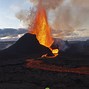 Image result for Island Volcano Erupting