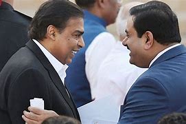 Image result for Gautam Adani and Mukesh Ambani