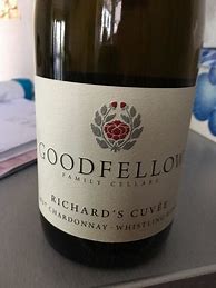 Image result for Goodfellow Family Chardonnay Richard's Cuvee