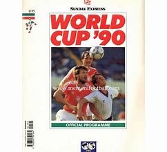 Image result for 1990 World Cup Memorabilia