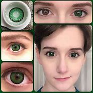 Image result for Light Green Eye Contacts