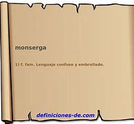 Image result for monserga