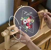 Image result for Embroidery Hoop Stand