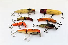 Image result for Wooden Fishing Lures