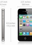 Image result for Apple iPhone 4 Size