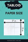 Image result for Tabloid Size Paper