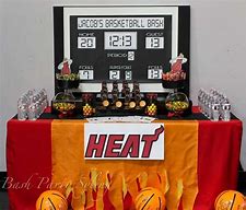 Image result for Miami Heat Birthday Party
