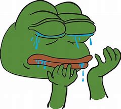 Image result for Pepe Frog Crying with Hoodie