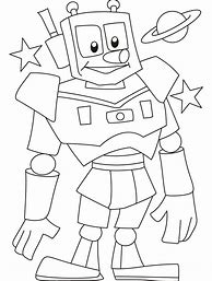 Image result for Kids Robot Coloring Pages