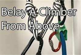 Image result for Belay Off Anchor