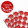 Image result for Thank You Birthday Stickers