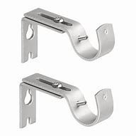 Image result for Wide Pocket Curtain Rod Replacement Brackets