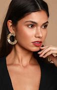 Image result for Champagne Gold Earrings