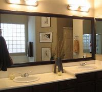 Image result for Large Framed Bathroom Mirrors