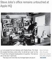 Image result for Steve Jobs Offcie