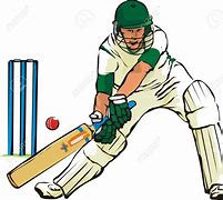 Image result for Playing Cricket Art