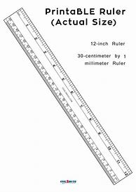 Image result for 1 Inch Ruler