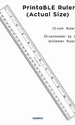 Image result for Printable Metric Ruler Actual Size