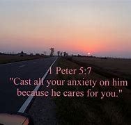 Image result for 1 Peter 5 7 Message