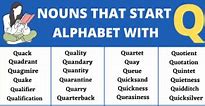 Image result for Nouns That Start with Q