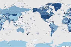 Image result for Pacific Centered Map