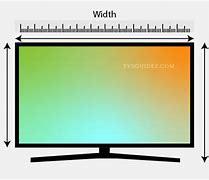 Image result for TV Screen Size Chart