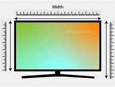 Image result for 32 Flat Screen TV Dimensions