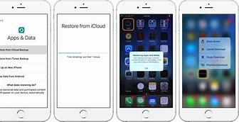 Image result for iPhone iCloud Backup Restore