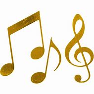 Image result for Golden Music Notes Clip Art