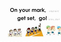 Image result for On Your Mark Get Set Go Clip Art