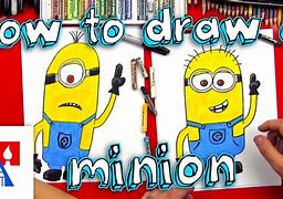 Image result for Minion Cartoon Drawing