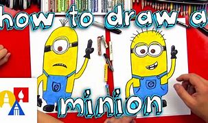 Image result for 3D Minion Drawing