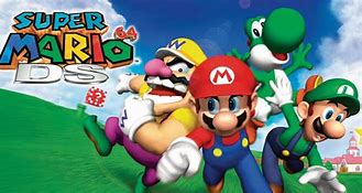 Image result for Super Mario 64 DS Title Screen