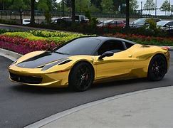 Image result for Gold LaFerrari