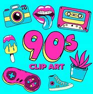 Image result for 90s Graphics Clip Art
