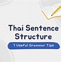 Image result for Thai Sentences