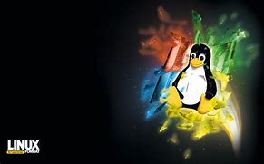 Image result for Windows Wallpaper Linux Penguin