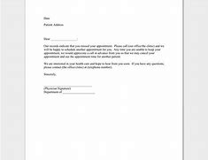 Image result for Cancel Appointment Letter Sample