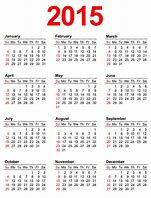 Image result for Year of 2015 Calendar